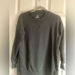 Aerie sz S Classic Crewneck Sweatshirt - washed black